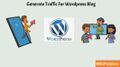 How To Generate Traffic For Wordpress Blog.jpg